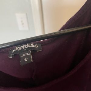 Winter long sleeve t-shirt dress